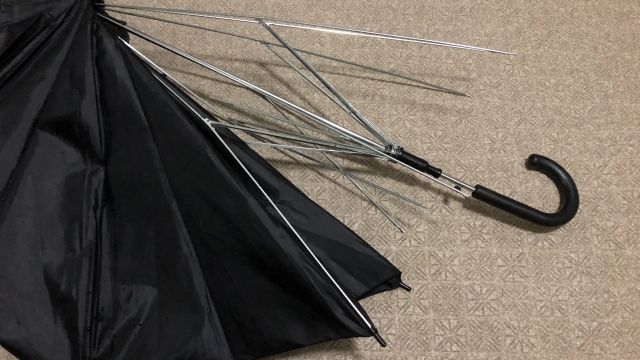 傘の分解方法